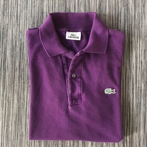 Lacoste Purple Polo